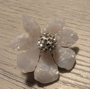 Lele Sadoughi Wallflower Button Earring (Single)